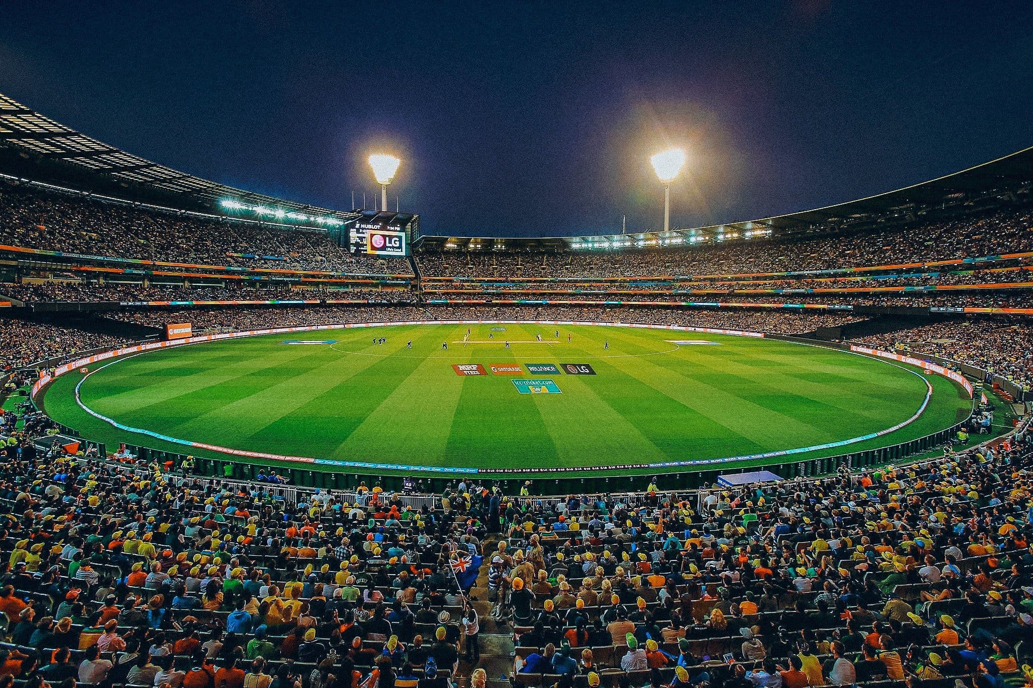 Cricket stadium background