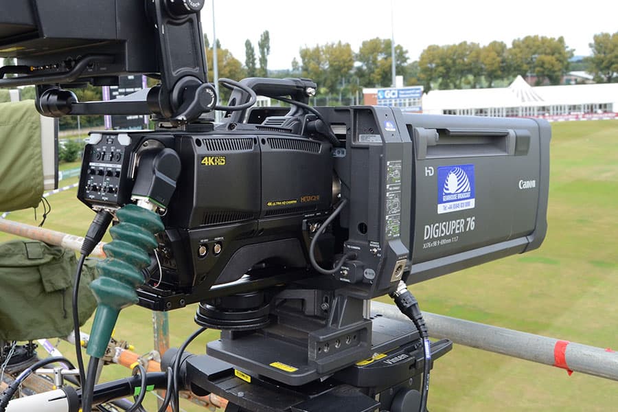 Live streaming camera setup